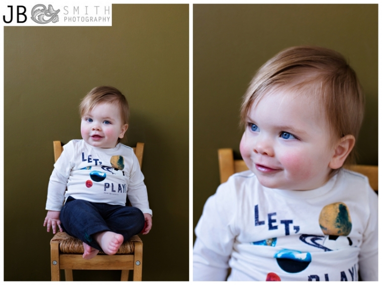 One Year Old Portrait | Jessica Blaine Smith