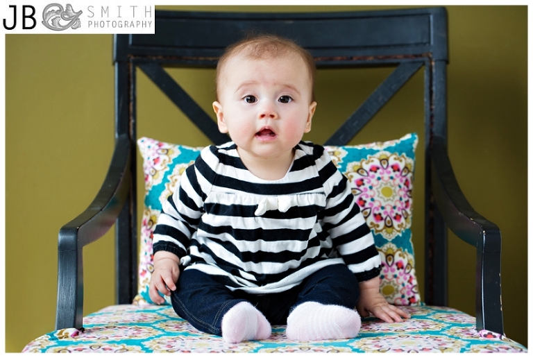 Six Month Old Portrait | Jessica Blaine Smith