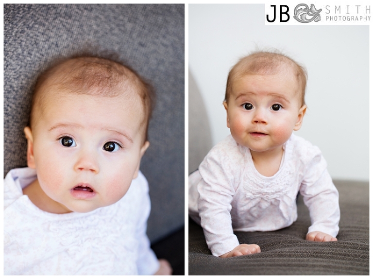 Six Month Old Portrait | Jessica Blaine Smith