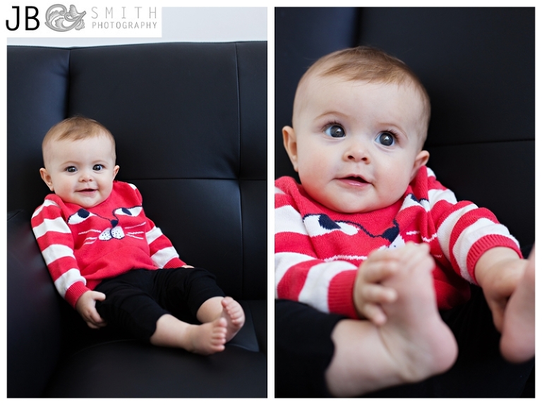 Five Month Old Portrait | Jessica Blaine Smith