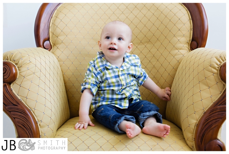One Year Old Portrait