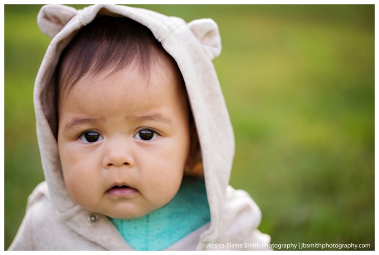 Six Month Old Portrait | Jessica Blaine Smith