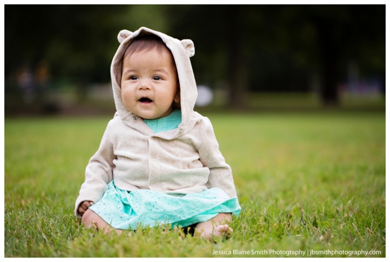 Six Month Old Portrait | Jessica Blaine Smith