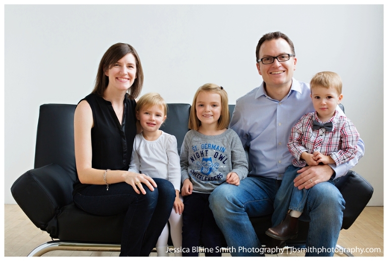 Studio Family Portrait | http://jbsmithphotography.com