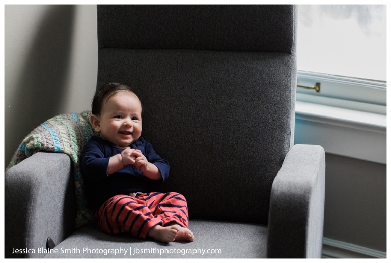 Three Month Old Portraits | http://jbsmithblog.com