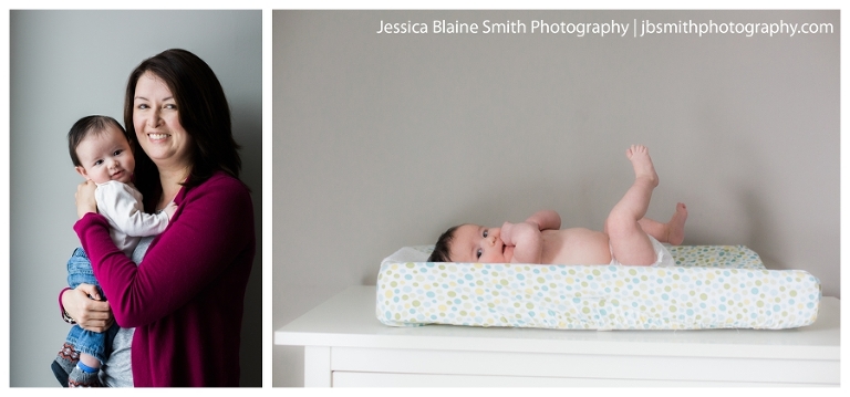 Three Month Old Portraits | http://jbsmithblog.com