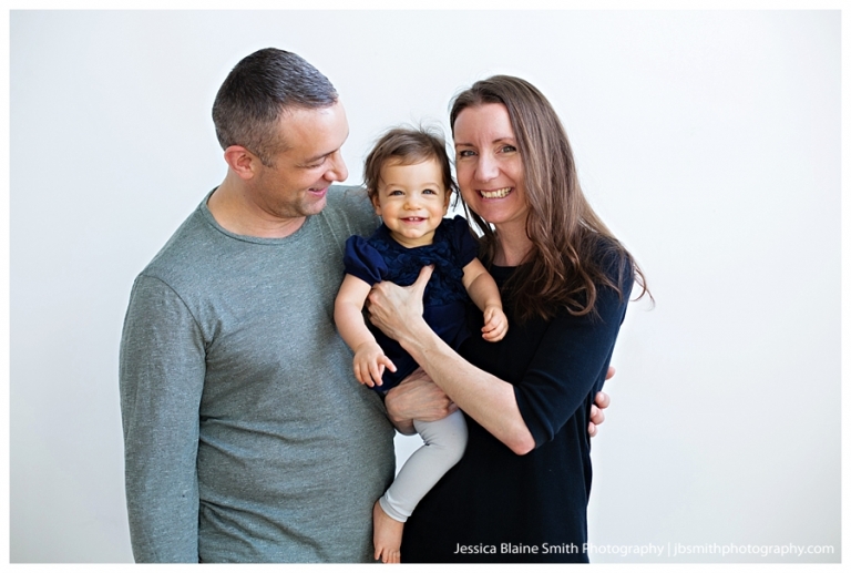 One Year Old Studio Portrait