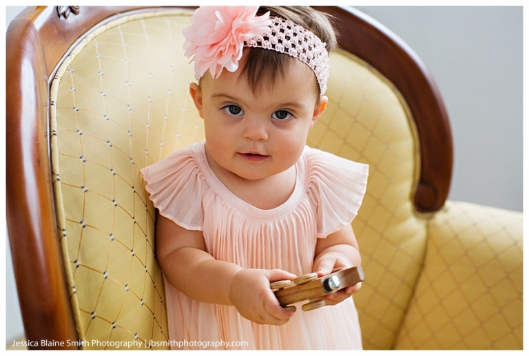 One Year Old Portrait | Jessica Blaine Smith