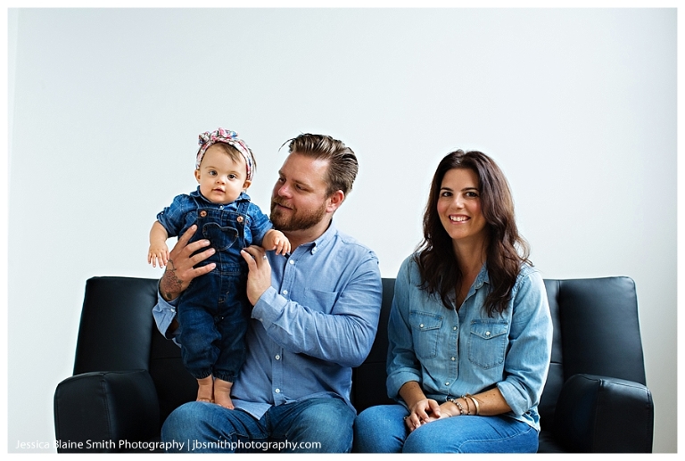 One Year Old Portrait | Jessica Blaine Smith