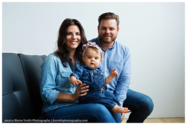 One Year Old Portrait | Jessica Blaine Smith