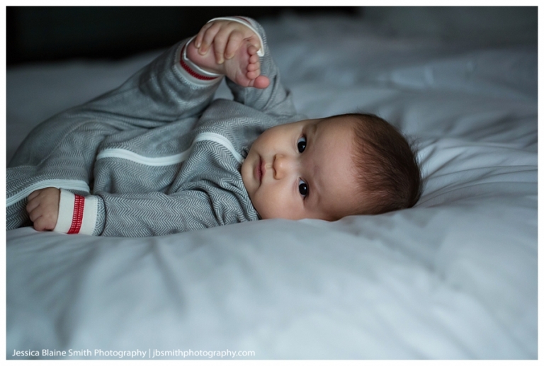 Seven Months Old Portrait | Jessica Blaine Smith