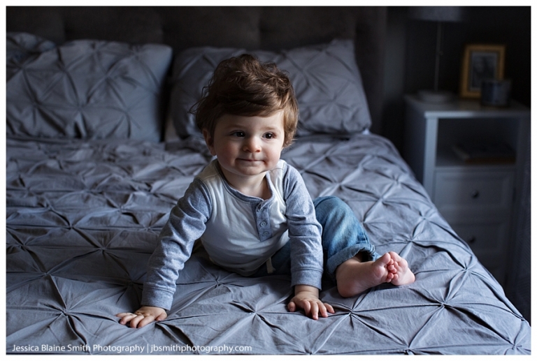 One Year Old Portrait | Jessica Blaine Smith