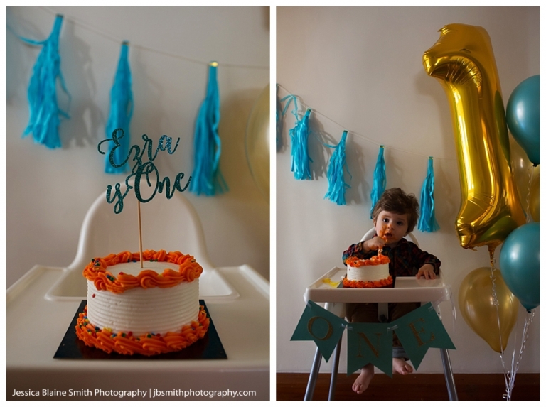 One Year Old Portrait | Jessica Blaine Smith