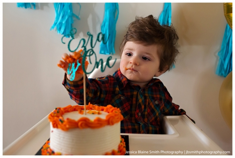 One Year Old Portrait | Jessica Blaine Smith