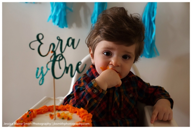 One Year Old Portrait | Jessica Blaine Smith