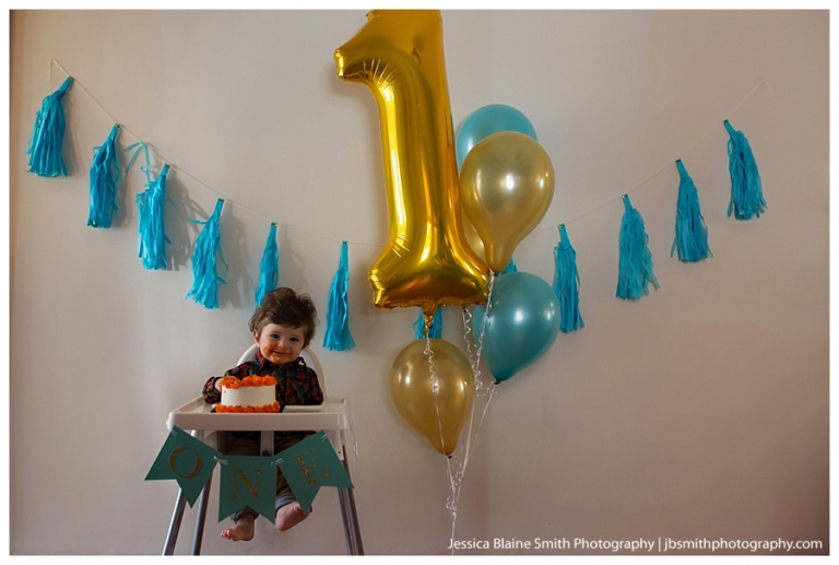 One Year Old Portrait | Jessica Blaine Smith