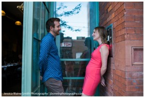 West Queen West Engagement Portraits