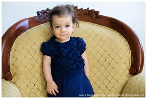 One Year Old Studio Portrait