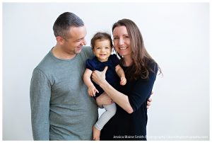 One Year Old Studio Portrait