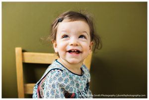 One Year Old Studio Portrait