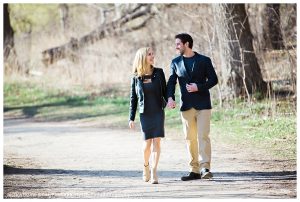 High Park Engagement Portrait
