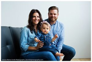 One Year Old Portrait | Jessica Blaine Smith