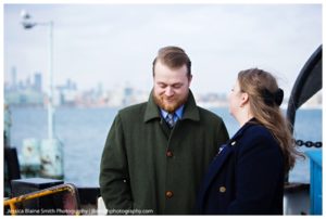 Winter Toronto Island Engagement