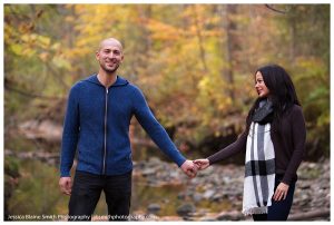 Fall Engagement Portraits | Jessica Blaine Smith